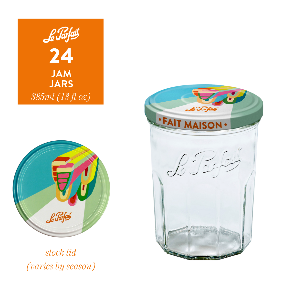 Le Parfait Jam Jars - Food Storage Containers