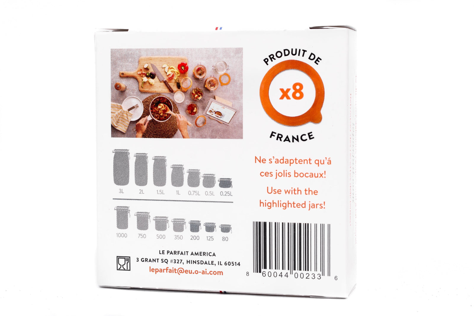 Le Parfait Super - Rubber Seals - Food Storage Containers