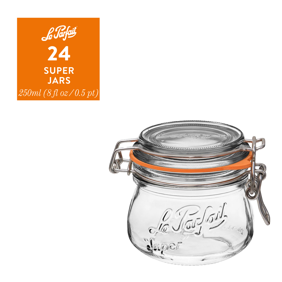 Le Parfait Super Jars - Food Storage Containers