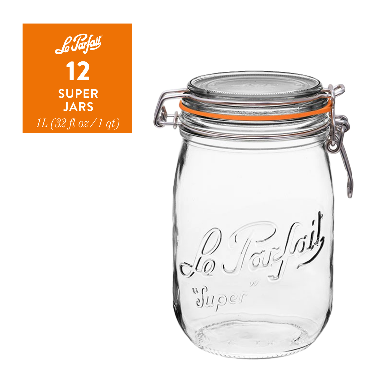 Le Parfait Super Jars - Food Storage Containers