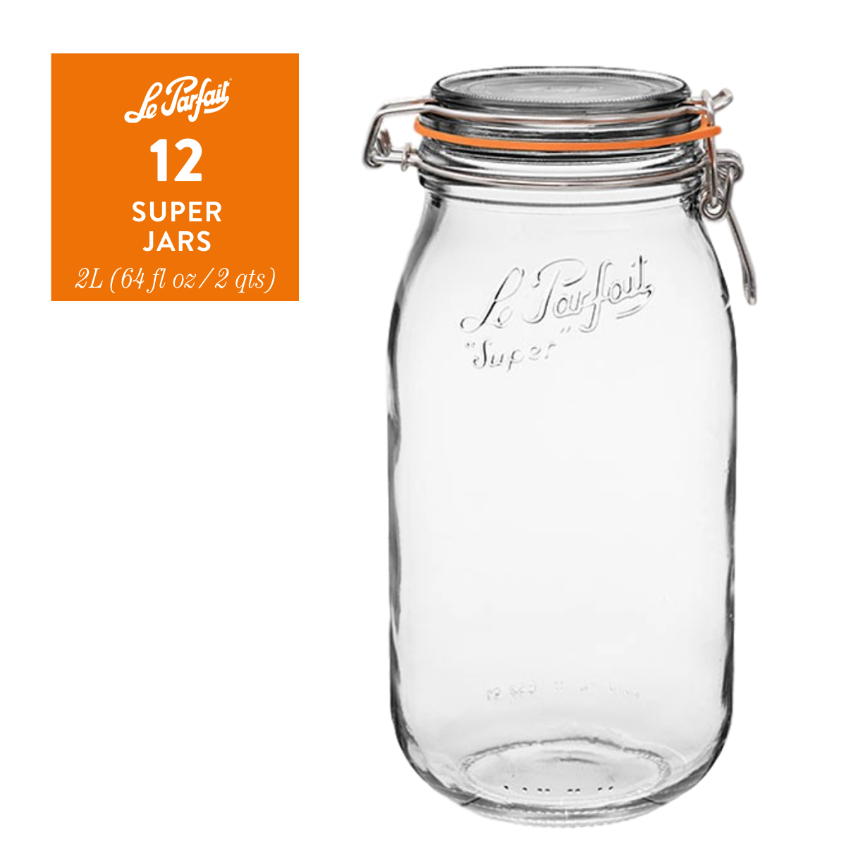 Le Parfait Super Jars - Food Storage Containers