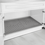 SMARTLINER HOME™ Under Sink Cabinet Bathroom Mats Compatible With Standard Bathroom Cabinets 19.5" x 34.5"