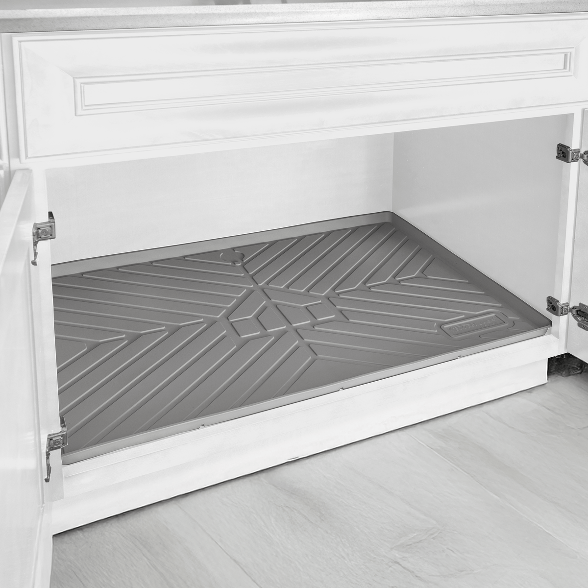 SMARTLINER HOME™ Under Sink Cabinet Bathroom Mats Compatible With Standard Bathroom Cabinets 19.5