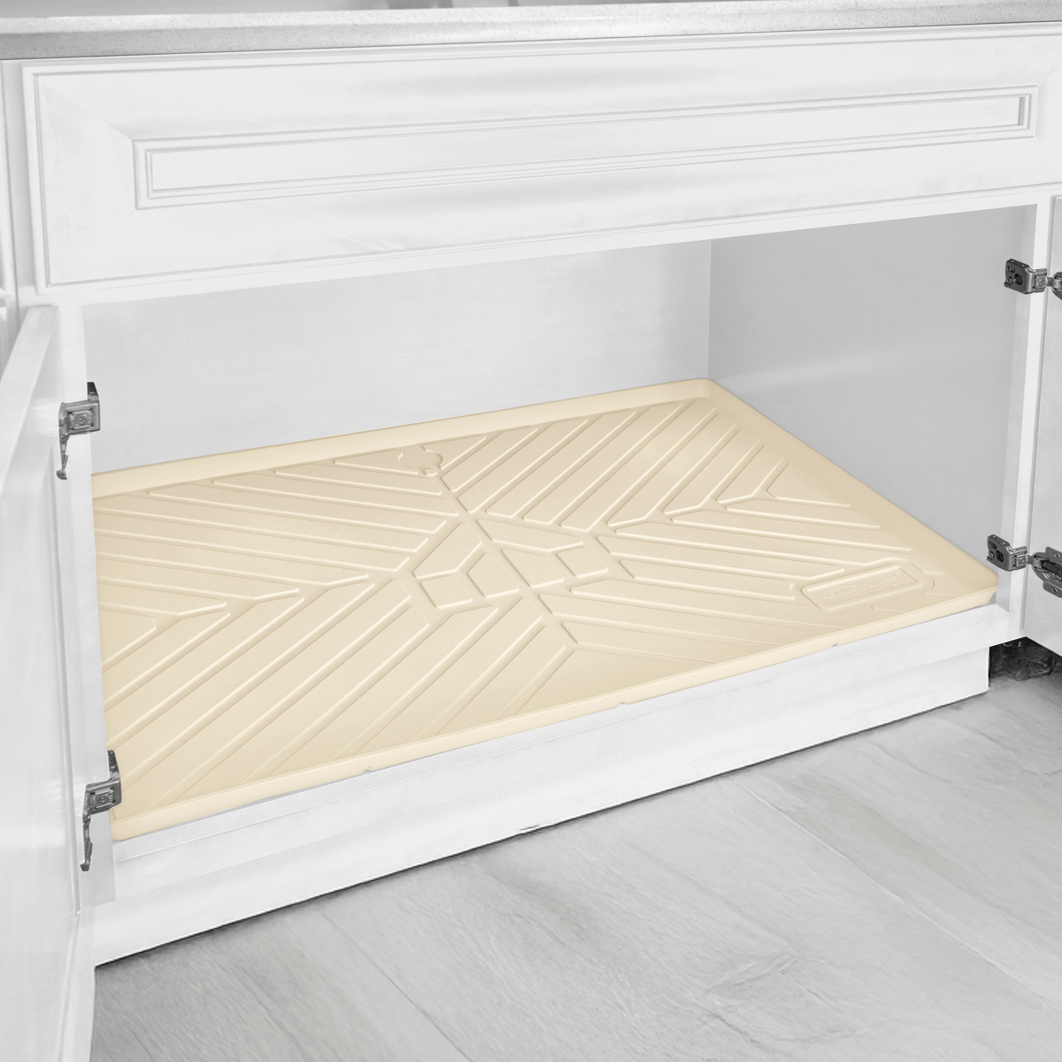SMARTLINER HOME™ Under Sink Cabinet Bathroom Mats Compatible With Standard Bathroom Cabinets 19.5