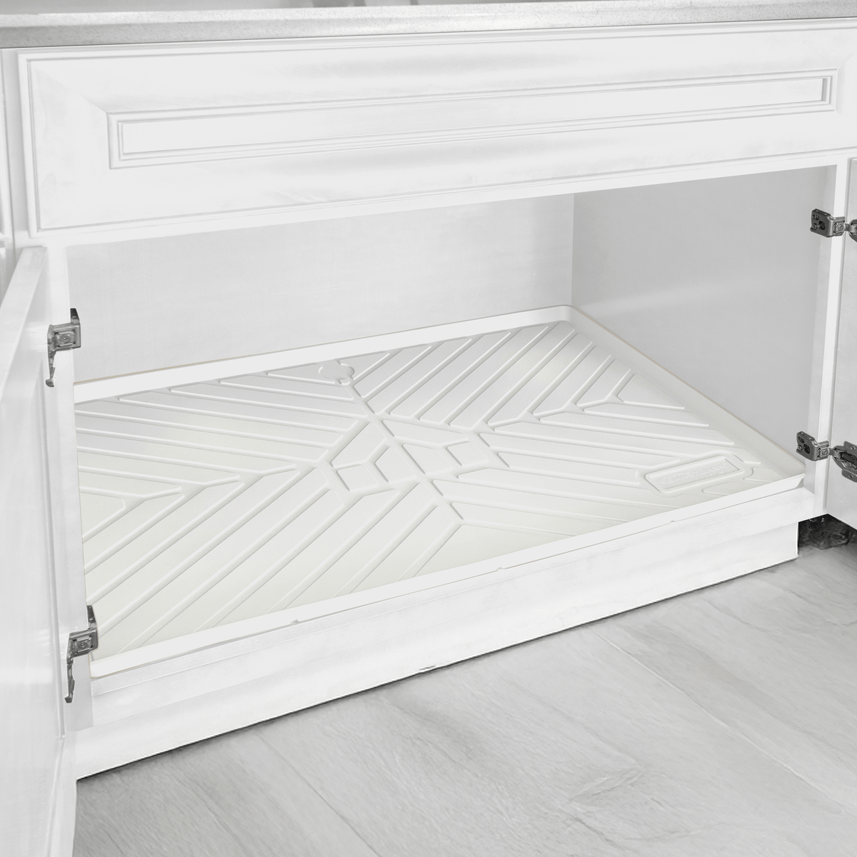 SMARTLINER HOME™ Under Sink Cabinet Bathroom Mats Compatible With Standard Bathroom Cabinets 19.5