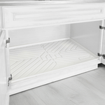 SMARTLINER HOME™ Under Sink Cabinet Kitchen Mats Compatible With Standard Kitchen Cabinets 22.5" x 34.5"
