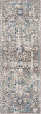 Cabacungan Gray & Blue Washable Area Rug