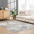 Cabacungan Gray & Blue Washable Area Rug