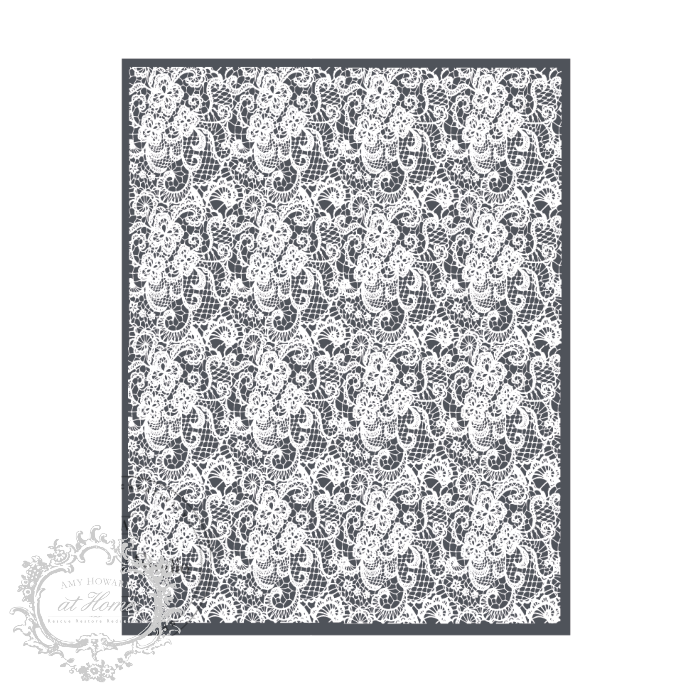 Lace - Mesh Stencil 8.5x11