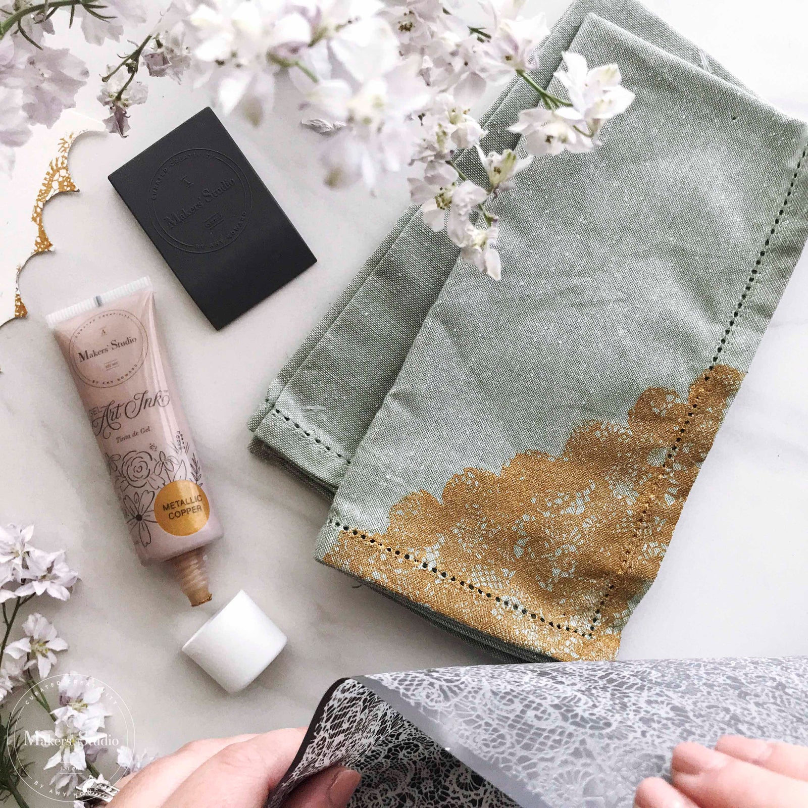 Lace - Mesh Stencil 8.5x11