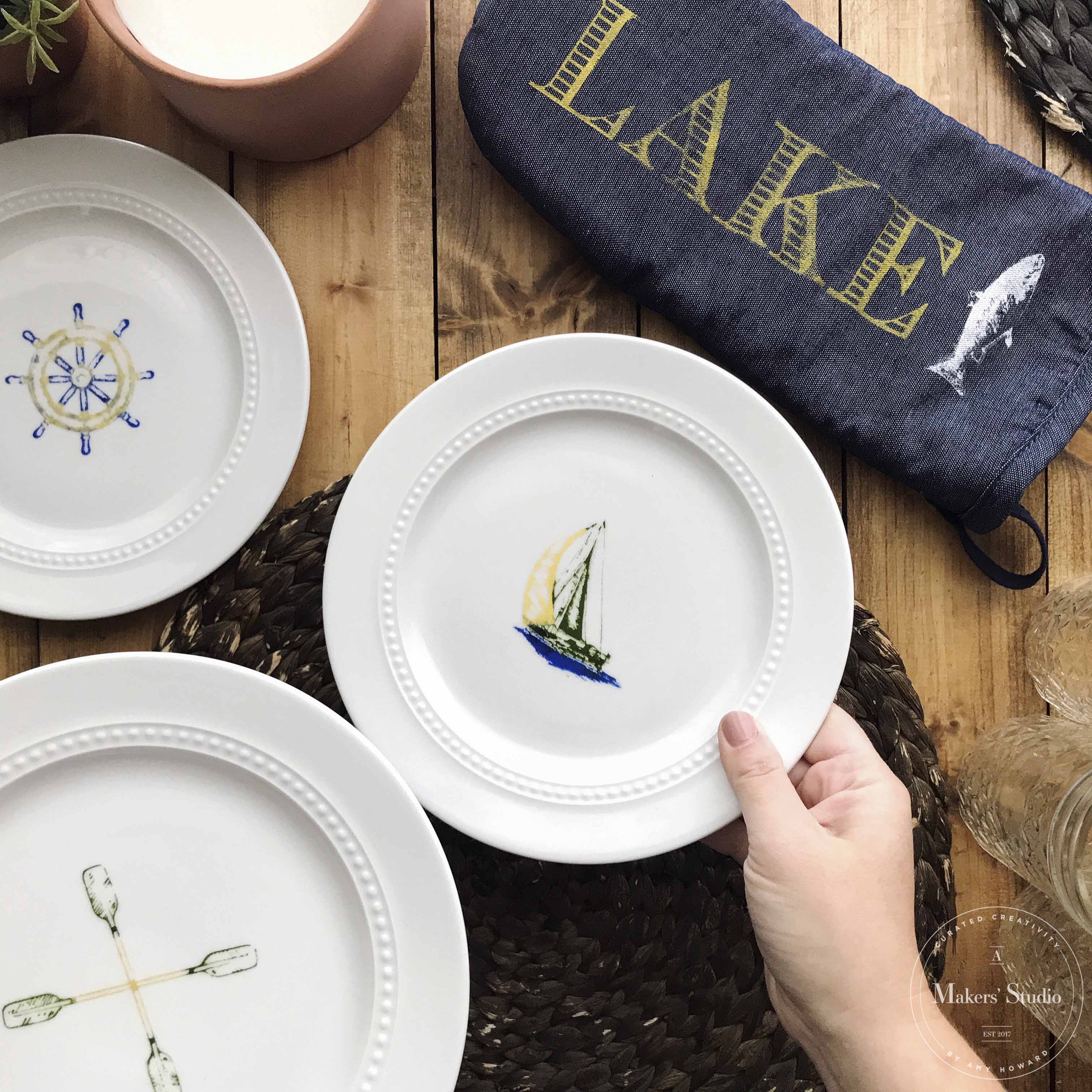 Lake Life - Mesh Stencil 8.5x11