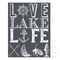 Lake Life - Mesh Stencil 8.5x11