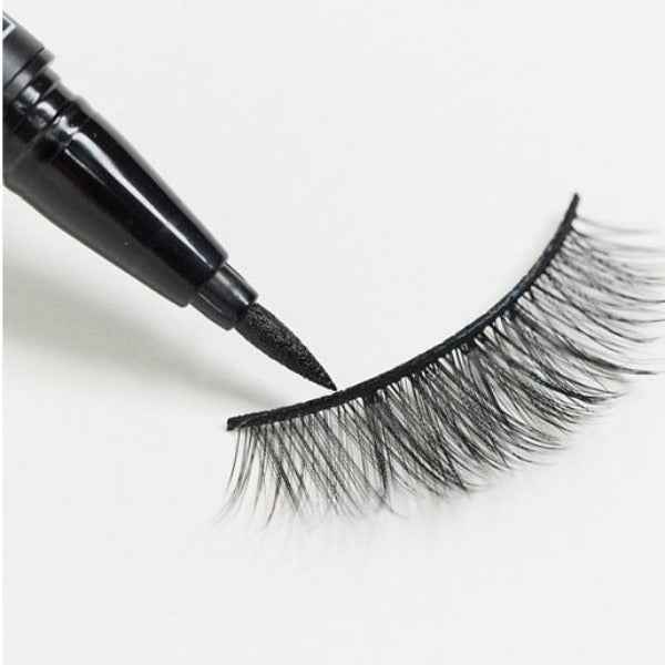 SYDONI LIQUID EYELINER & LASH GLUE IN ONE | Precision Liner + Strong Hold Net. Wt. 0.7 ml