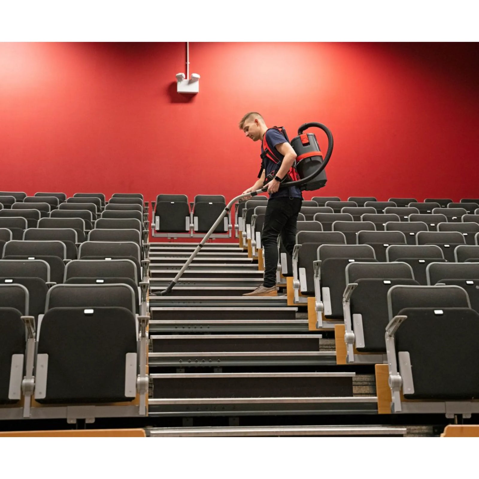 NaceCare Latitude Battery Backpack Vacuum RBV 150NX with Combination Floor Tool Kit