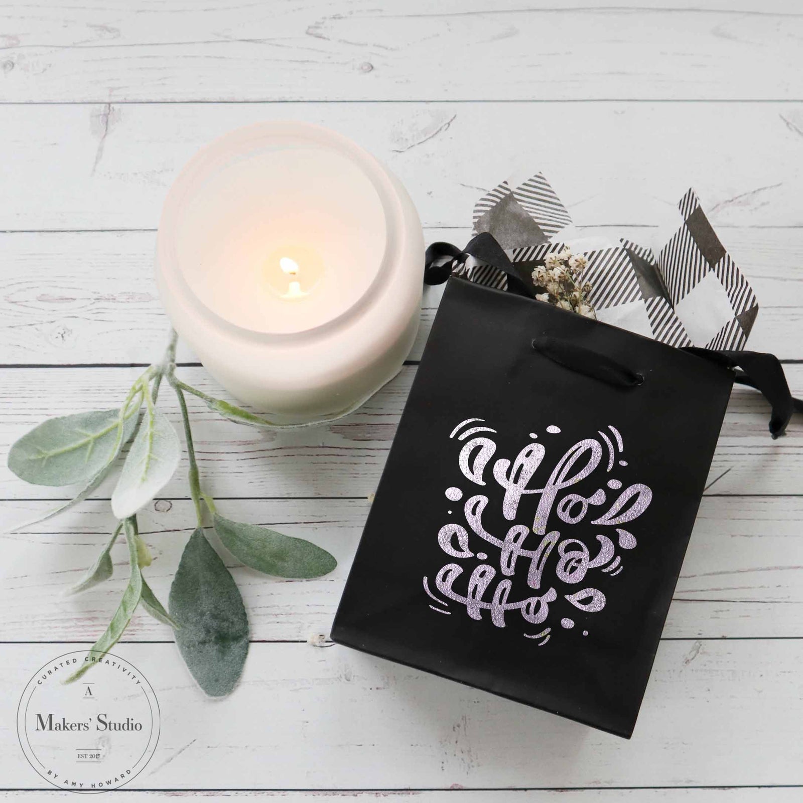 Layered Santa - Mesh Stencil 9x12