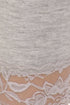 Sakkas Cotton Blend Lace Trim Stretch Capri Leggings - Made in USA