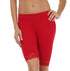 Sakkas Cotton Blend Lace Trim Stretch Bike Shorts - Made in USA