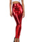 Sakkas Shiny Liquid Metallic High Waist Stretch Leggings - Made in USA