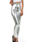 Sakkas Shiny Liquid Metallic High Waist Stretch Leggings - Made in USA