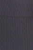 Sakkas Cable Knit Fleece Lined Leggings