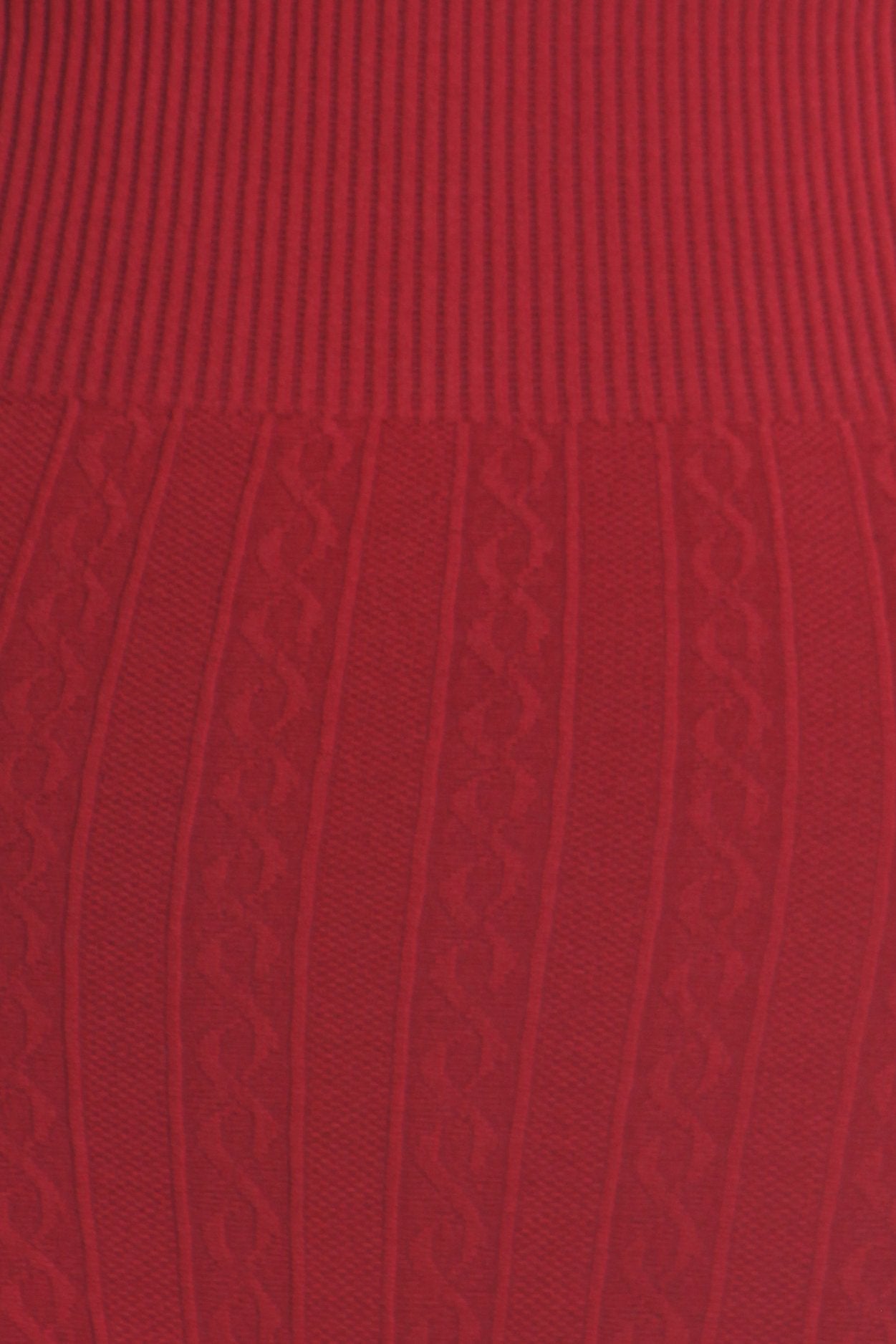 Sakkas Cable Knit Fleece Lined Leggings