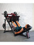 Pro Strength Linear Bearing Leg Press - Muscle D Fitness - Adjustable Back Pad - Plate Loaded
