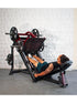 Pro Strength Linear Bearing Leg Press - Muscle D Fitness - Adjustable Back Pad - Plate Loaded