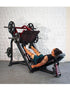 Pro Strength Linear Bearing Leg Press - Muscle D Fitness - Adjustable Back Pad - Plate Loaded