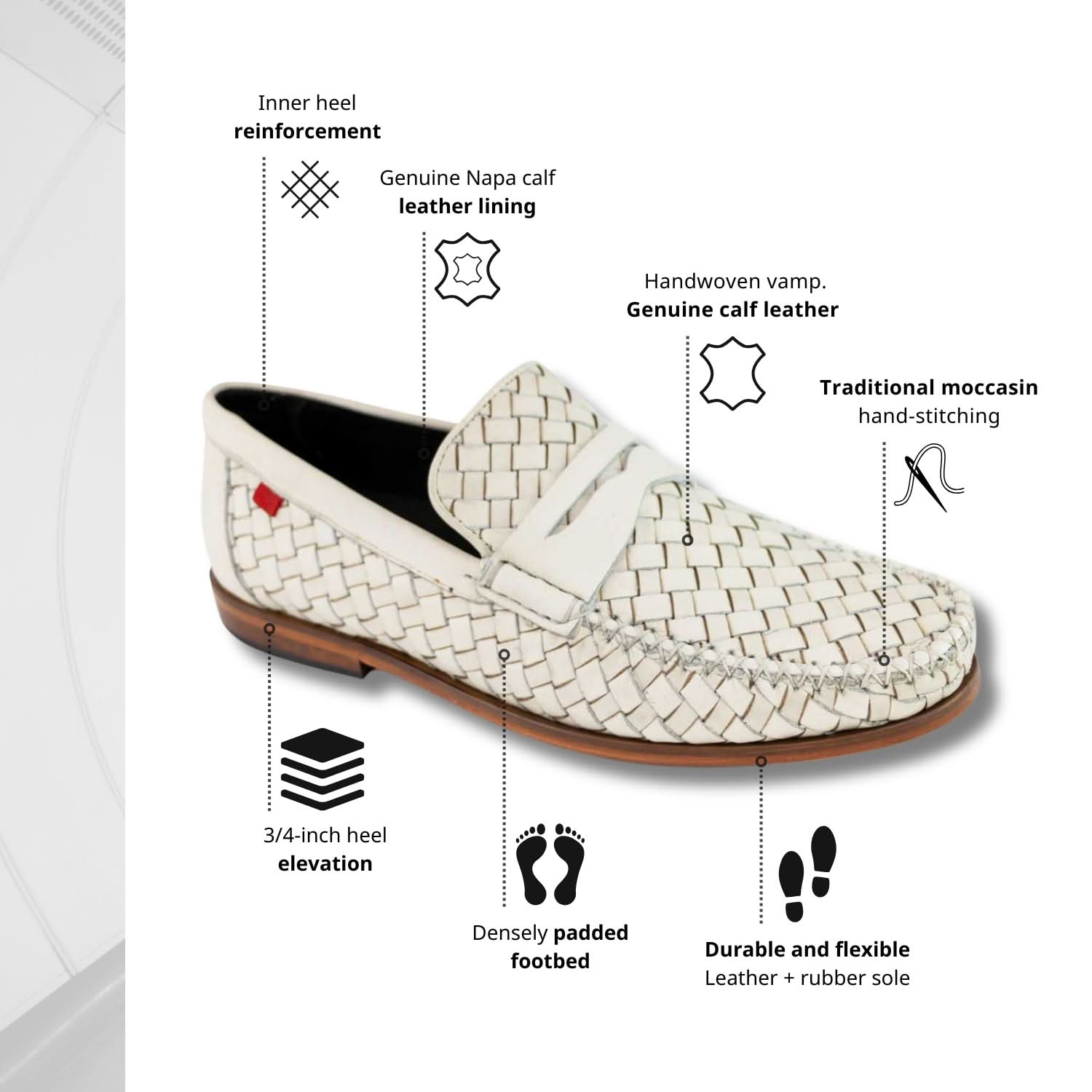 Leon St, Men Penny Loafers
