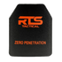 RTS Tactical Ceramic NIJ 0101.06 Level IV Rifle Protection Plate Insert - 10 X 12