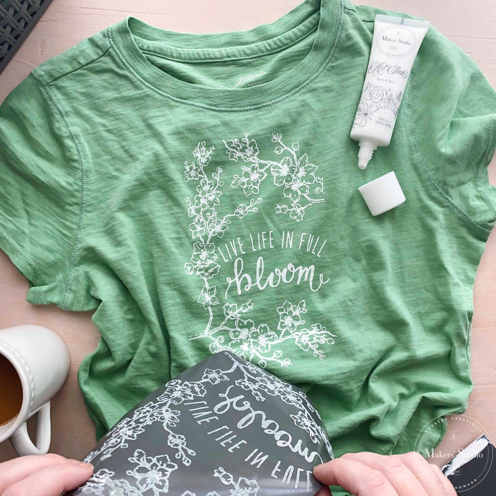 Life in Full Bloom - Mesh Stencil 5.5x8.5