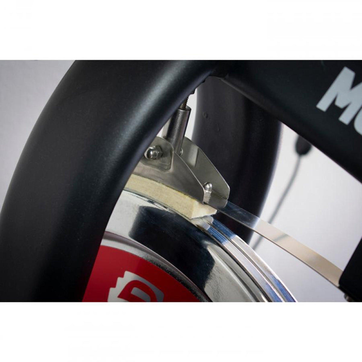 Stationary Exercise Bike - Muscle D Fitness - Commercial Grade Stationary Bike with Device Holder