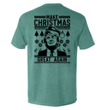 Make Christmas Great Again Trump Sweater Print - T-Shirt