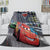 Lightning McQueen Blanket Flannel Pattern Throw Room Decoration