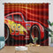 Lightning McQueen Curtains Blackout Window Drapes