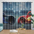 Lightning McQueen Curtains Blackout Window Drapes