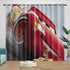 Lightning McQueen Curtains Blackout Window Drapes