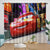 Lightning McQueen Curtains Pattern Blackout Window Drapes