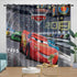 Lightning McQueen Curtains Pattern Blackout Window Drapes