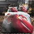 Lightning McQueen Duvet Cover Bedding Set Without Filler