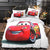 Lightning McQueen Duvet Cover Pattern Bedding Set Without Filler