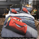 Lightning McQueen Duvet Cover Pattern Bedding Set Without Filler