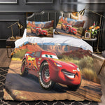 Lightning McQueen Duvet Cover Pattern Bedding Set Without Filler