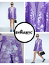 Lila Lavender Oversized Disc-Sequin Blazer • BYMANYC ® New York