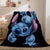 Lilo Stitch 2: Stitch Has A Glitch Flannel Fleece Throw Blanket Set