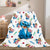 Lilo Stitch 2: Stitch Has A Glitch Flannel Fleece Throw Blanket Set