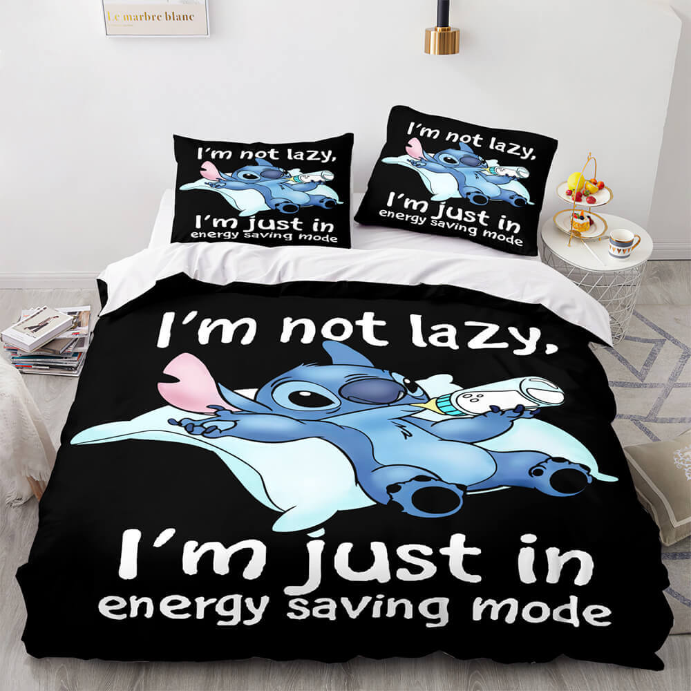 Lilo and Stitch Cosplay Bedding Set Quilt Covers Without Filler