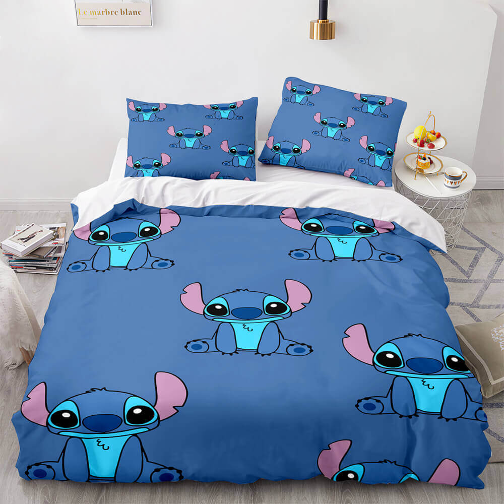 Lilo and Stitch Cosplay Bedding Set Quilt Covers Without Filler