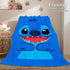 Lilo and Stitch Ohana Flannel Fleece Blanket