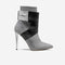 Limited Edition Vegan Stiletto Boots BYMANYC® New York Futurista Onyx